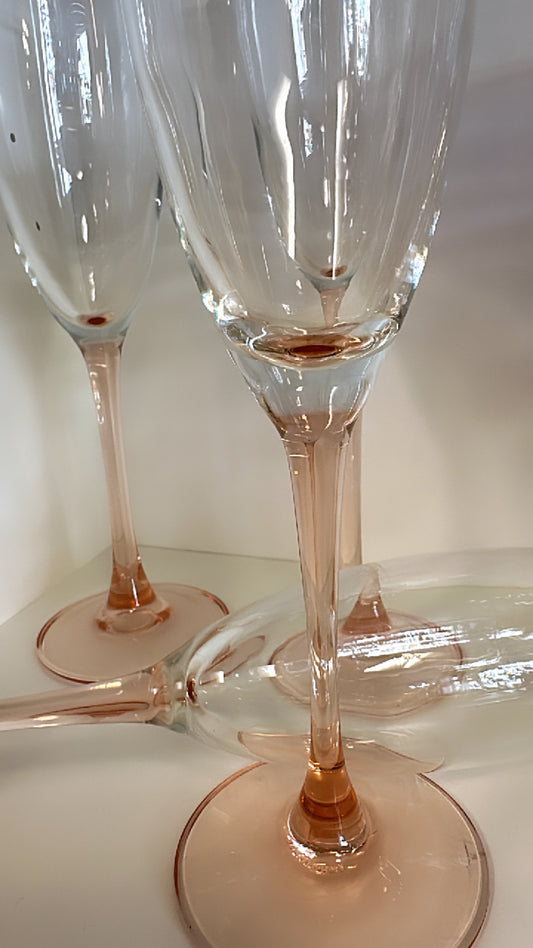 Vintage Champagne Glasses