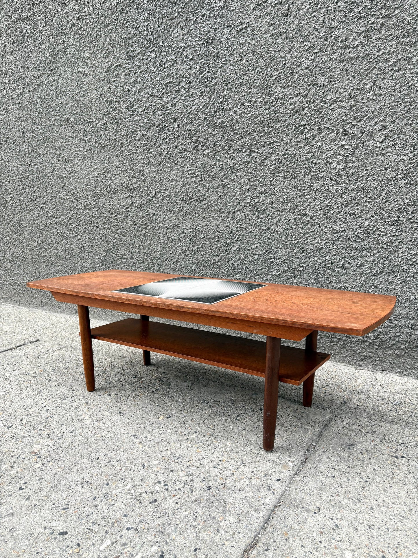 MCM Surf Board Style Table