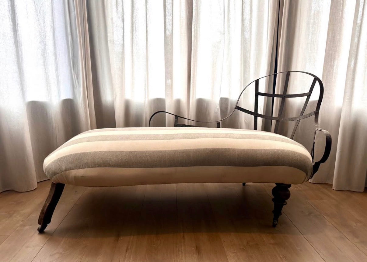 Antique French Chaise Lounge