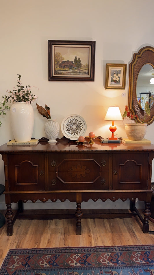 KNECHTEL ANTIQUE SIDEBOARD