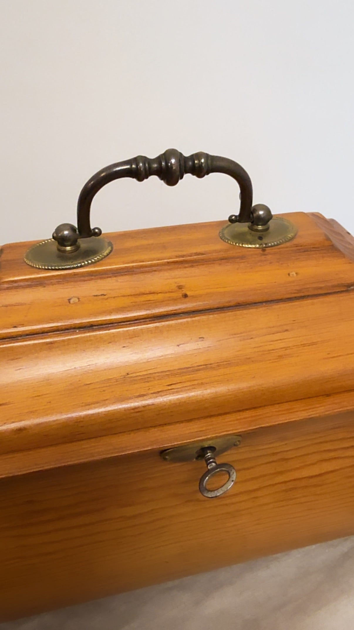 Antique Colonial Letter Box / Tea Caddy