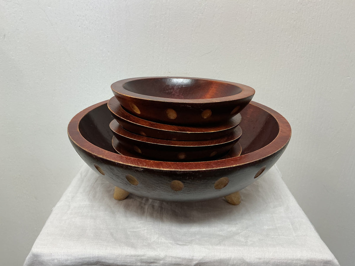 Vintage Salad Bowl Set