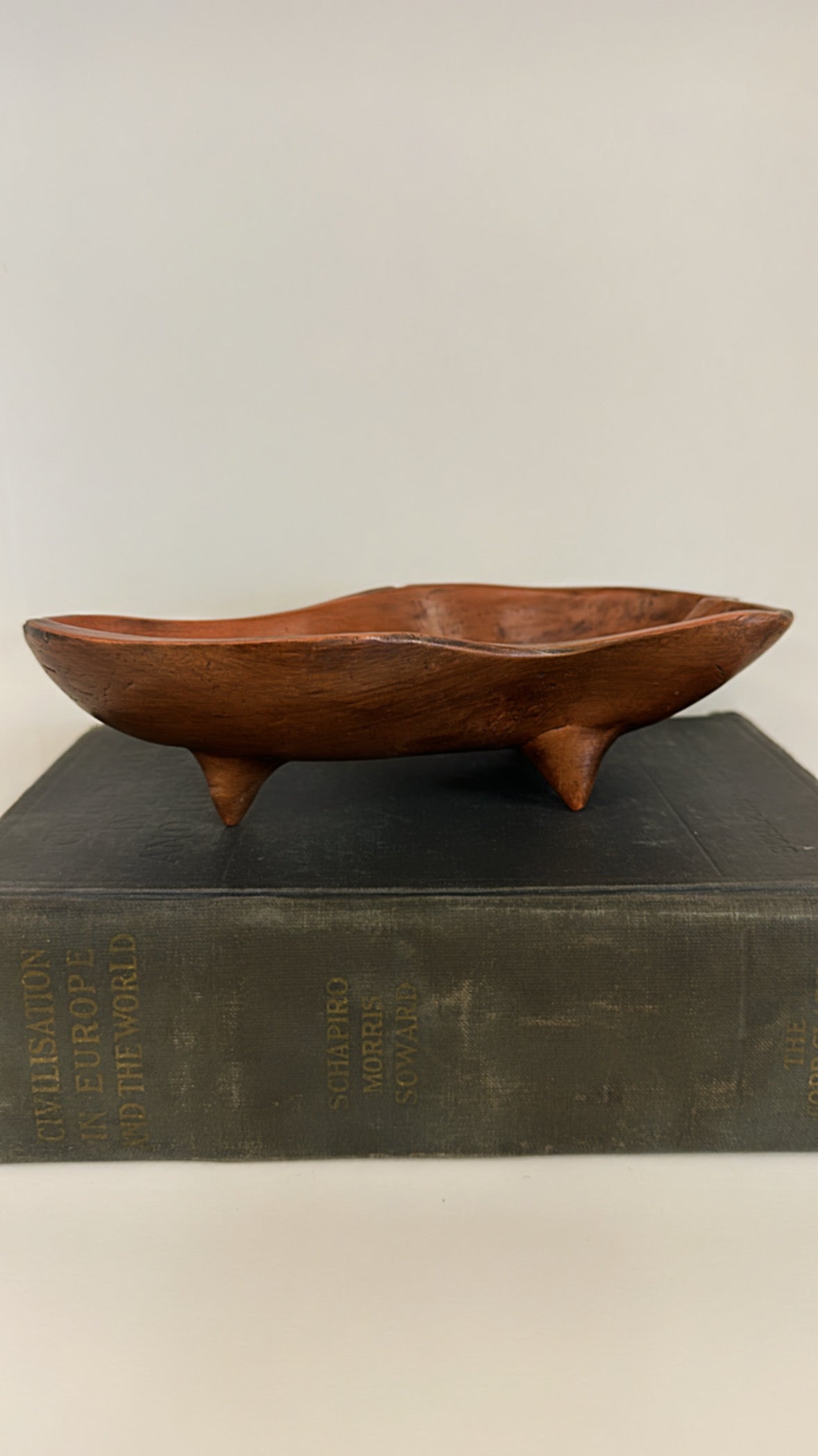 Clay Footed Tray