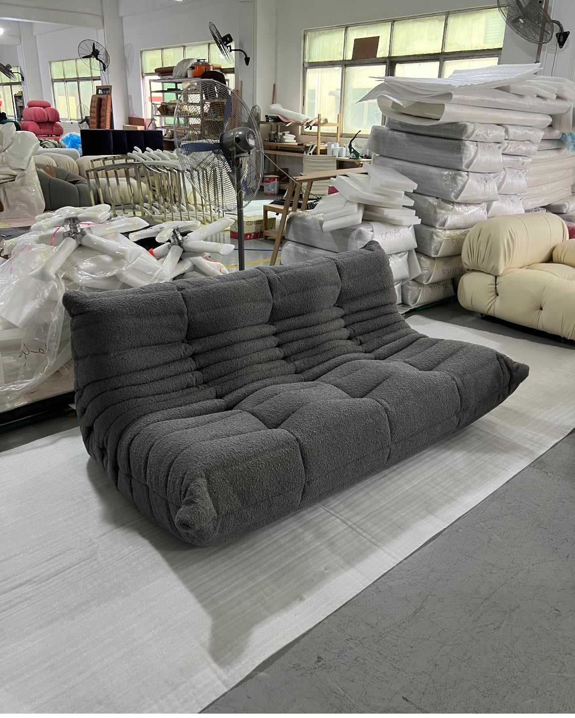 Grey Rolo Sofa