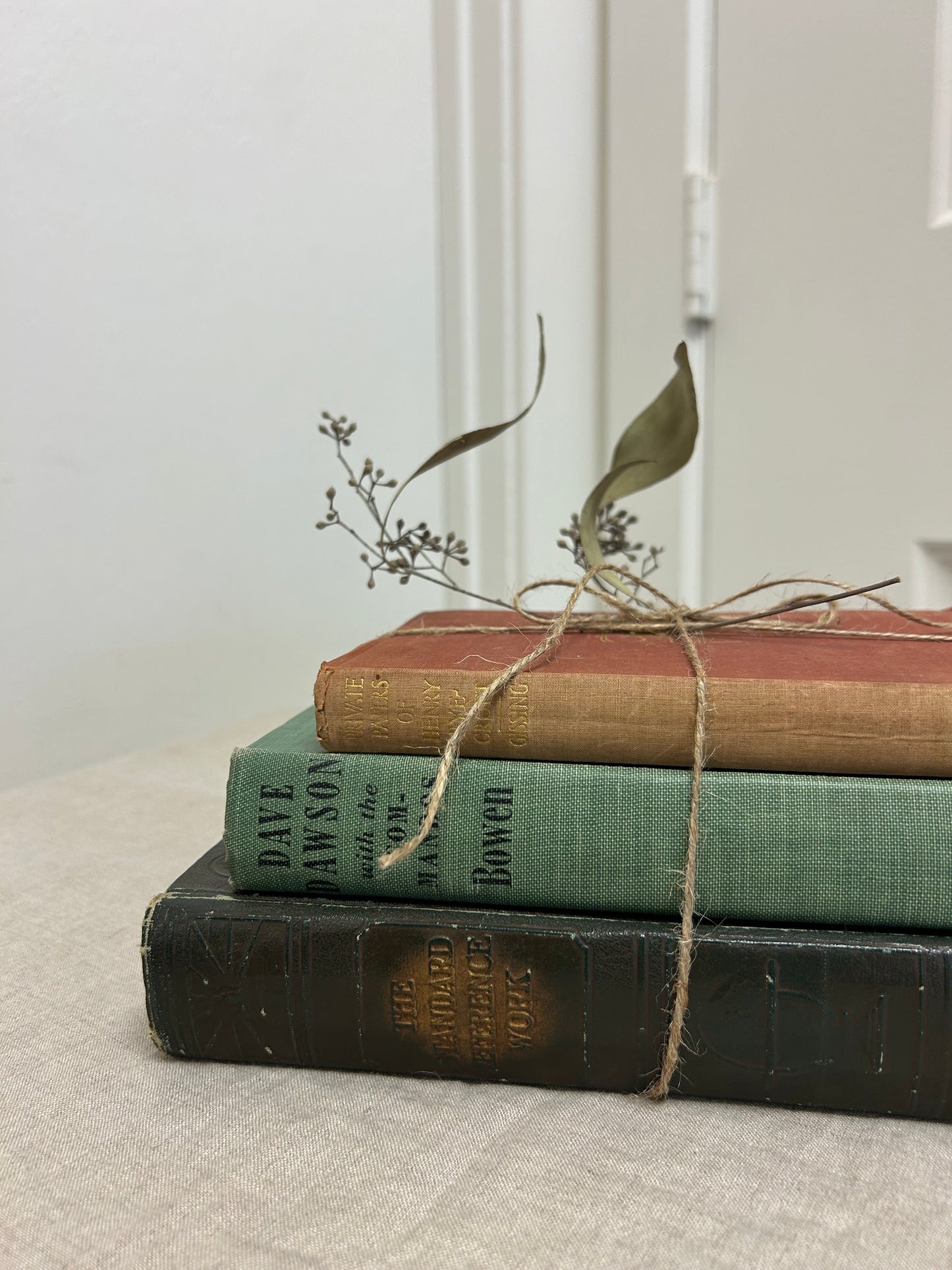 Vintage Decorative Hand Bound Book Bundles