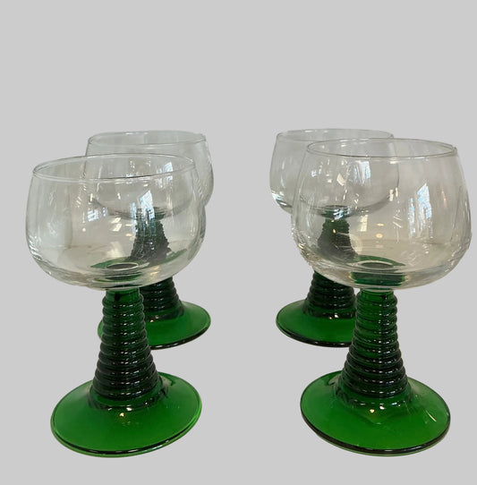 70s French Luminarc “Römer” Wine Glasses