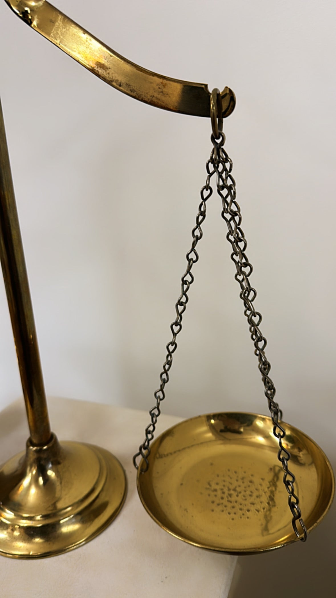 Vintage Brass Scale