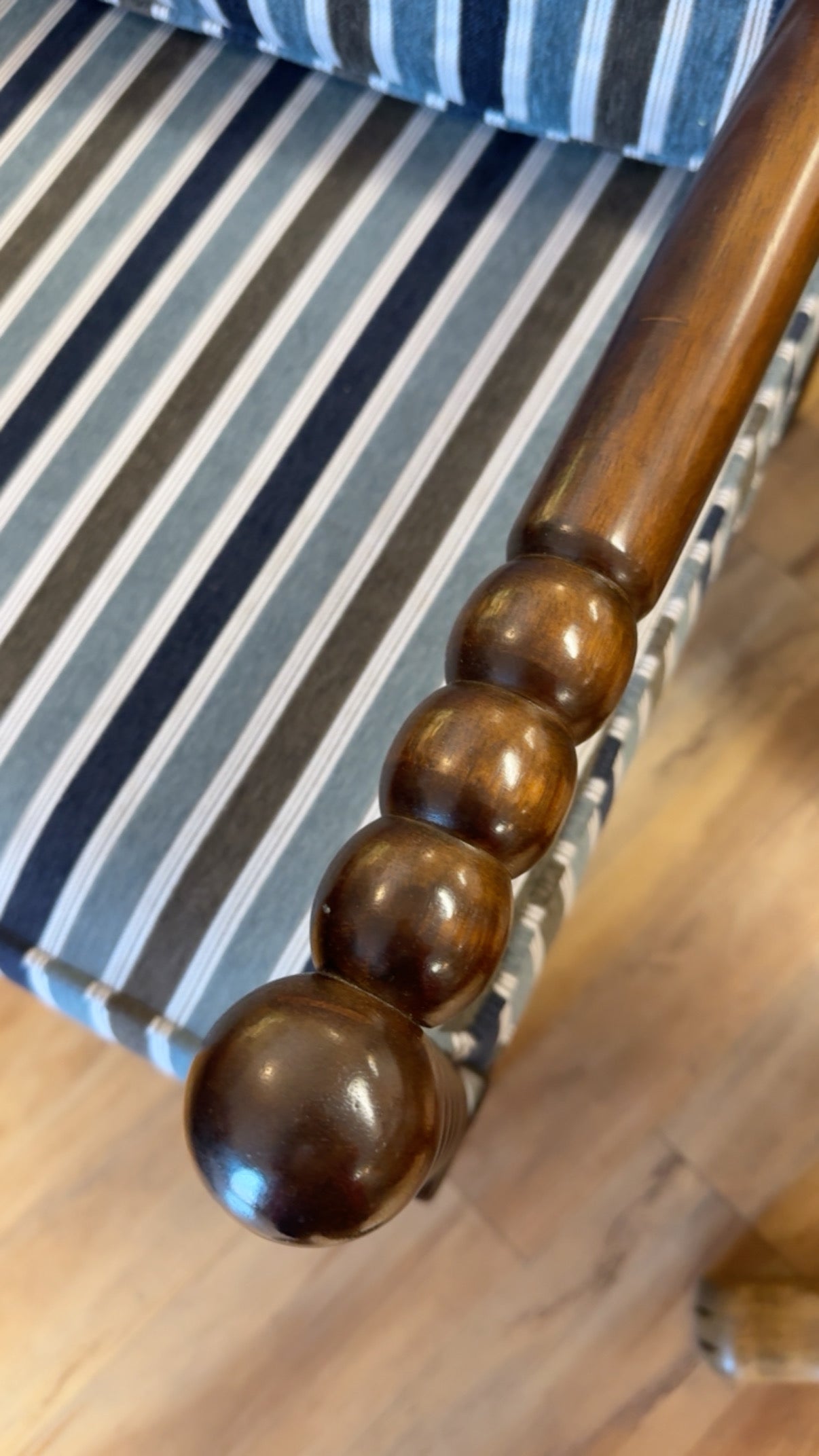 Stunning Navasota Bobbin Accent Chair