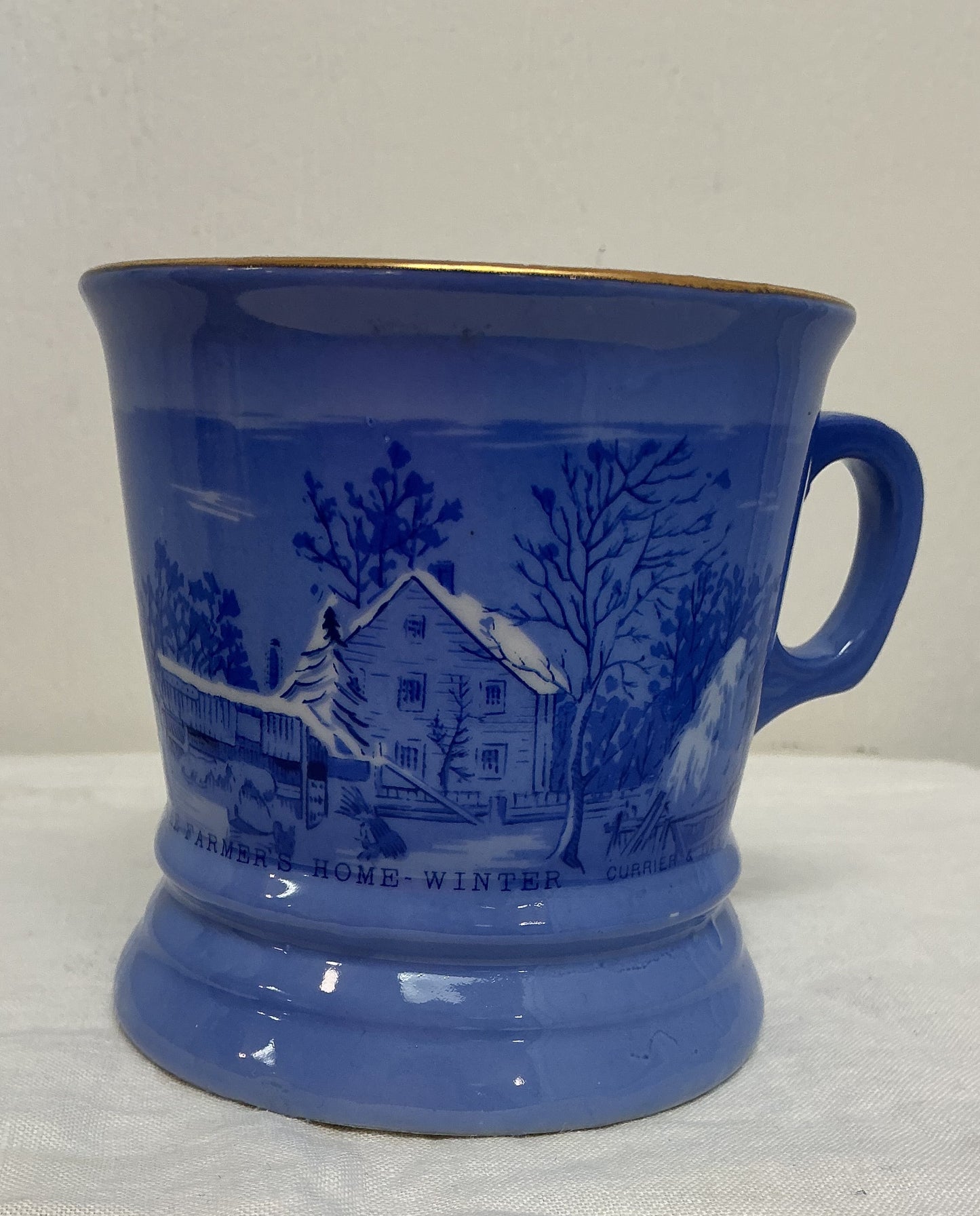 Currier and Ives “Homestead” Mugs