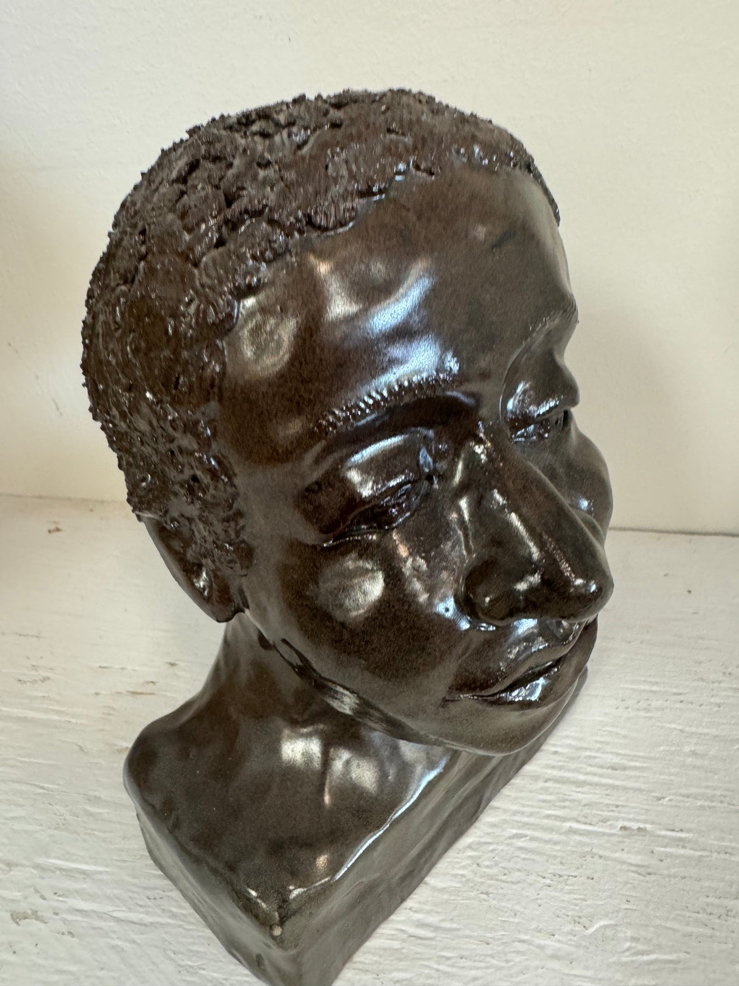 African Male Bust