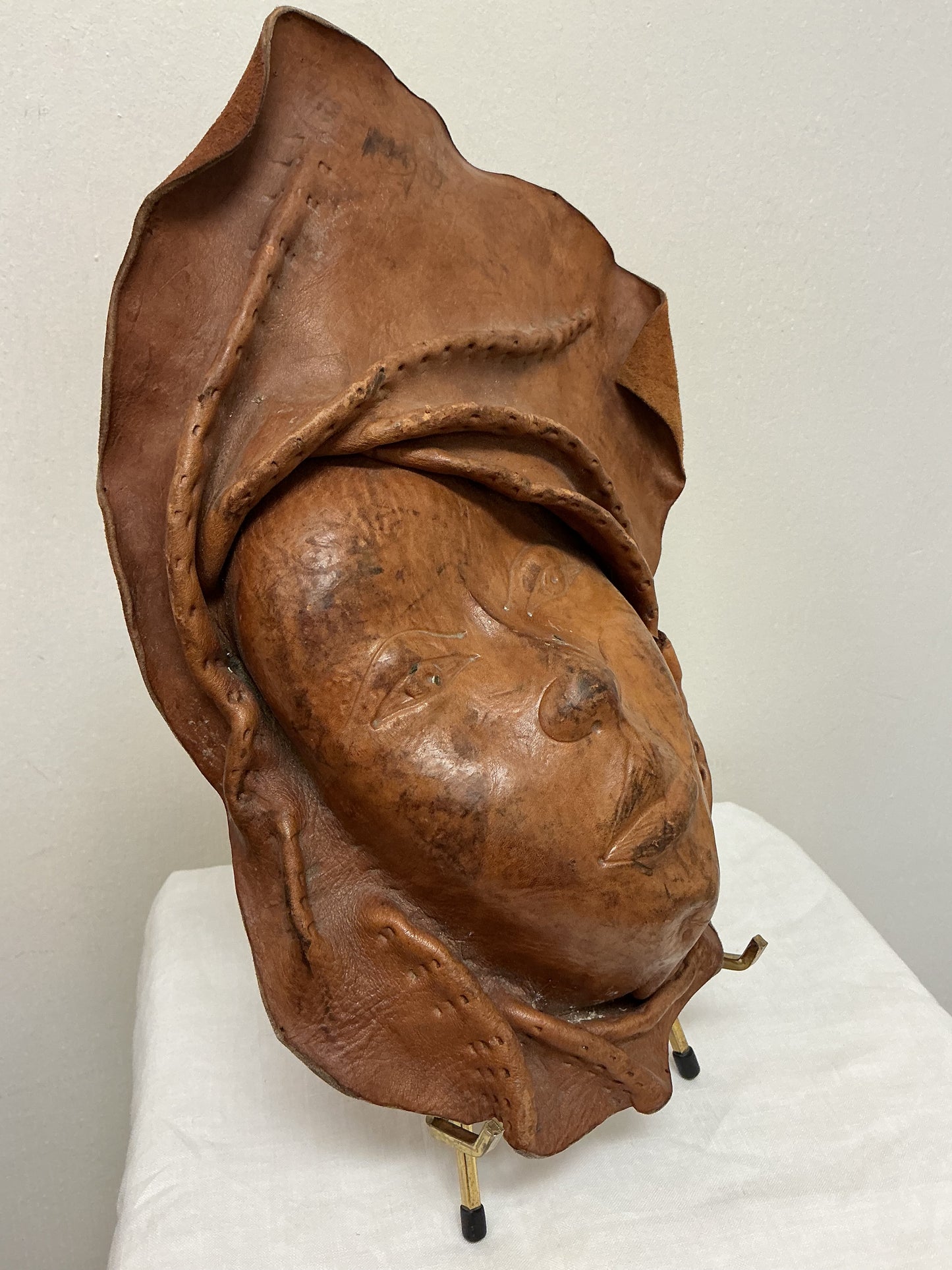 Leather Sculpture Mask
