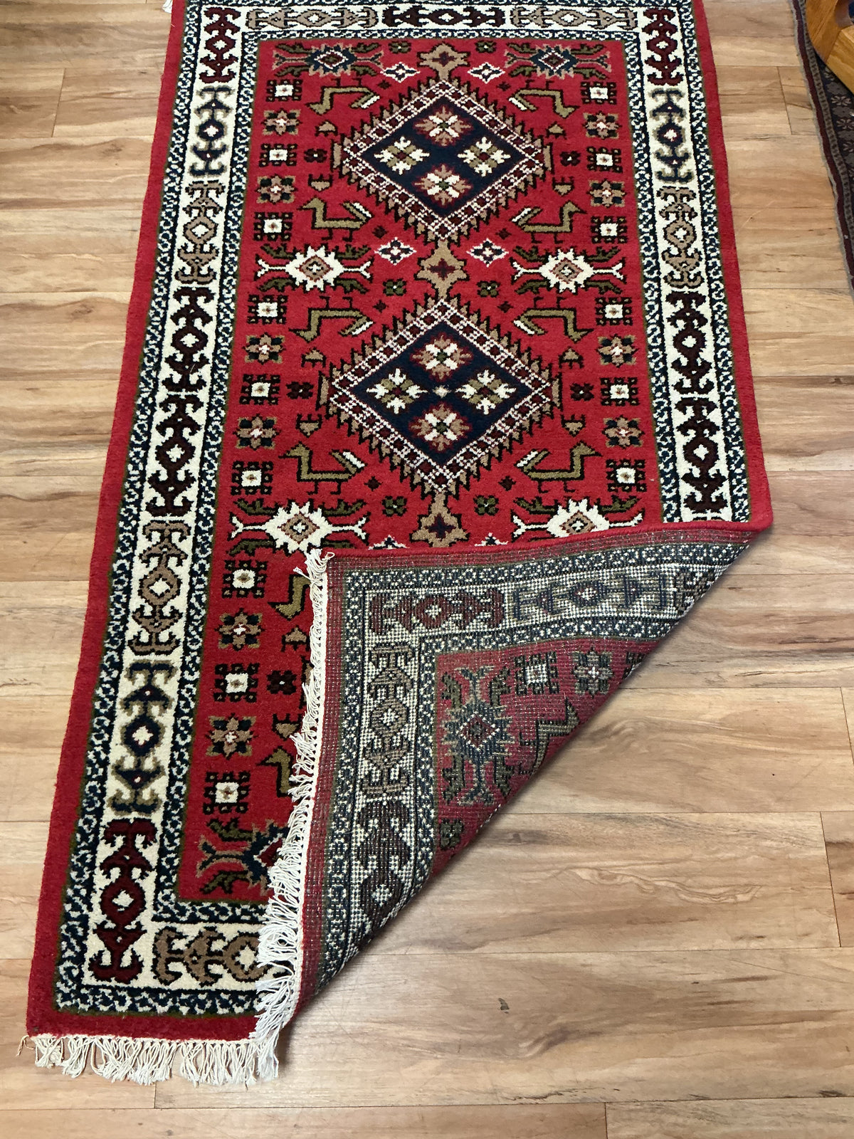 Royal Kazak Tribal Geometric Style Handwoven Rug