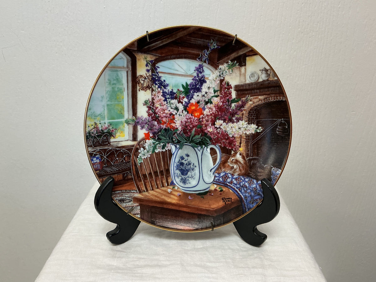 Vintage German “Morning Sunshine” Collectors Plate