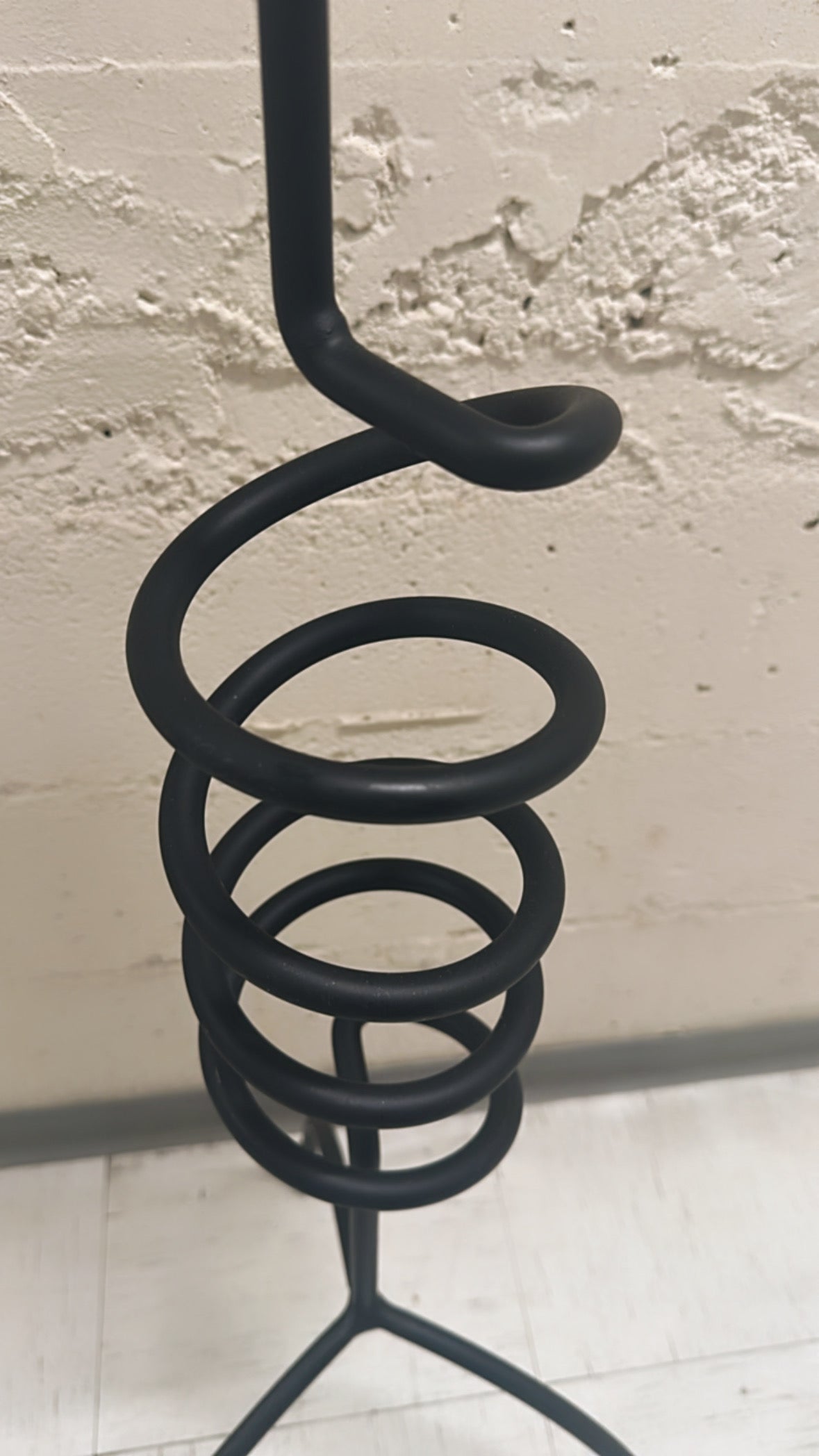 Squiggly Floor Candle Holders