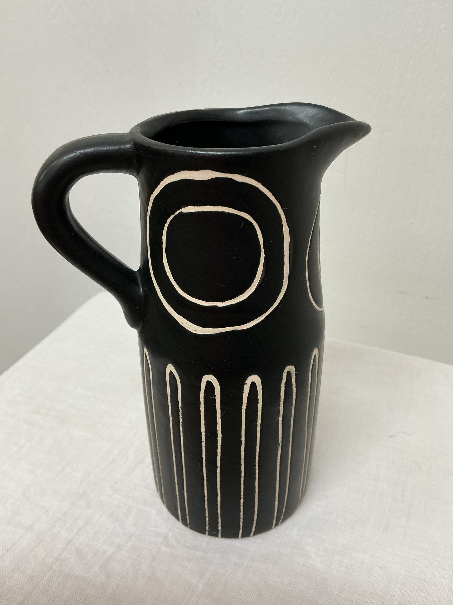 Bloomingville Troy Black Jug