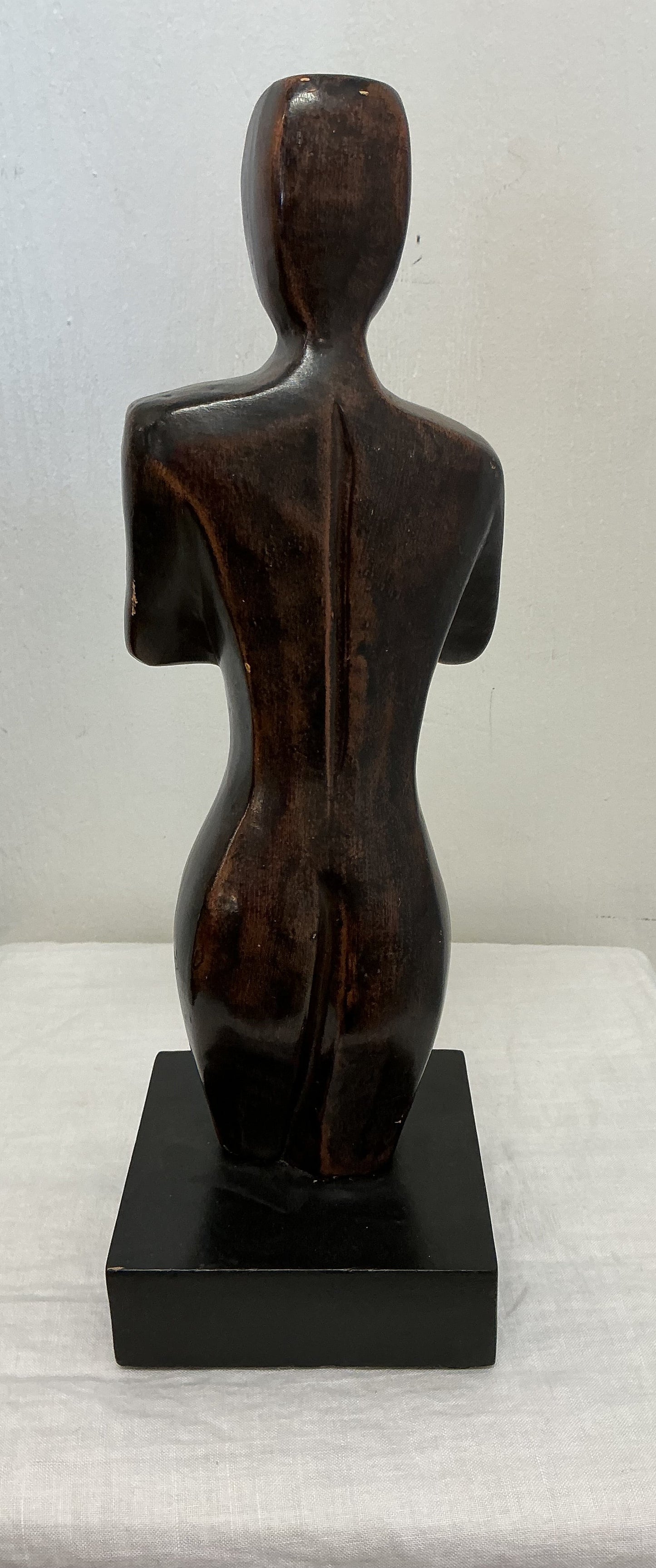 Vintage Ceramic Crossed Arm Statue