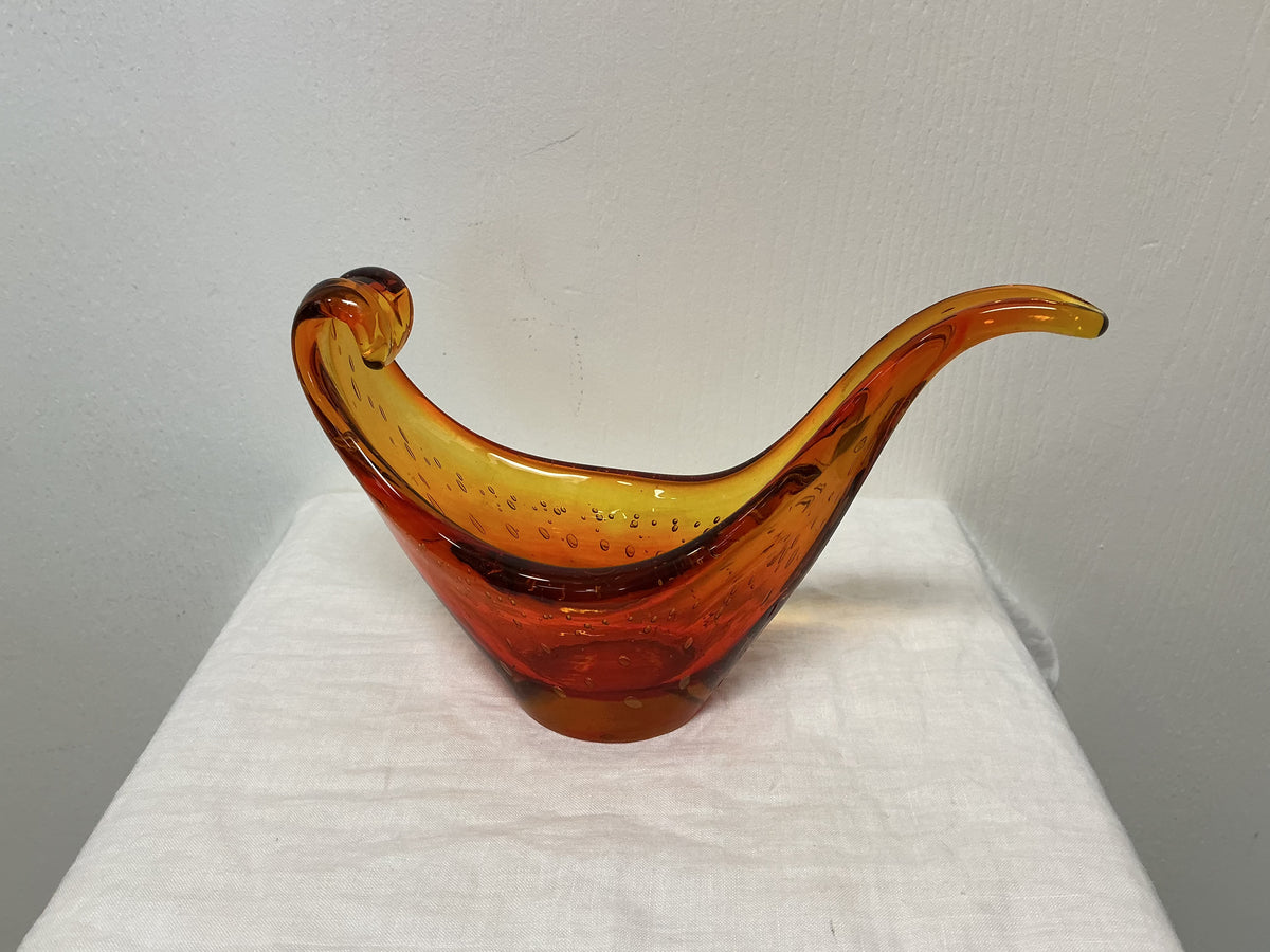 Vintage Blown Glass Vase