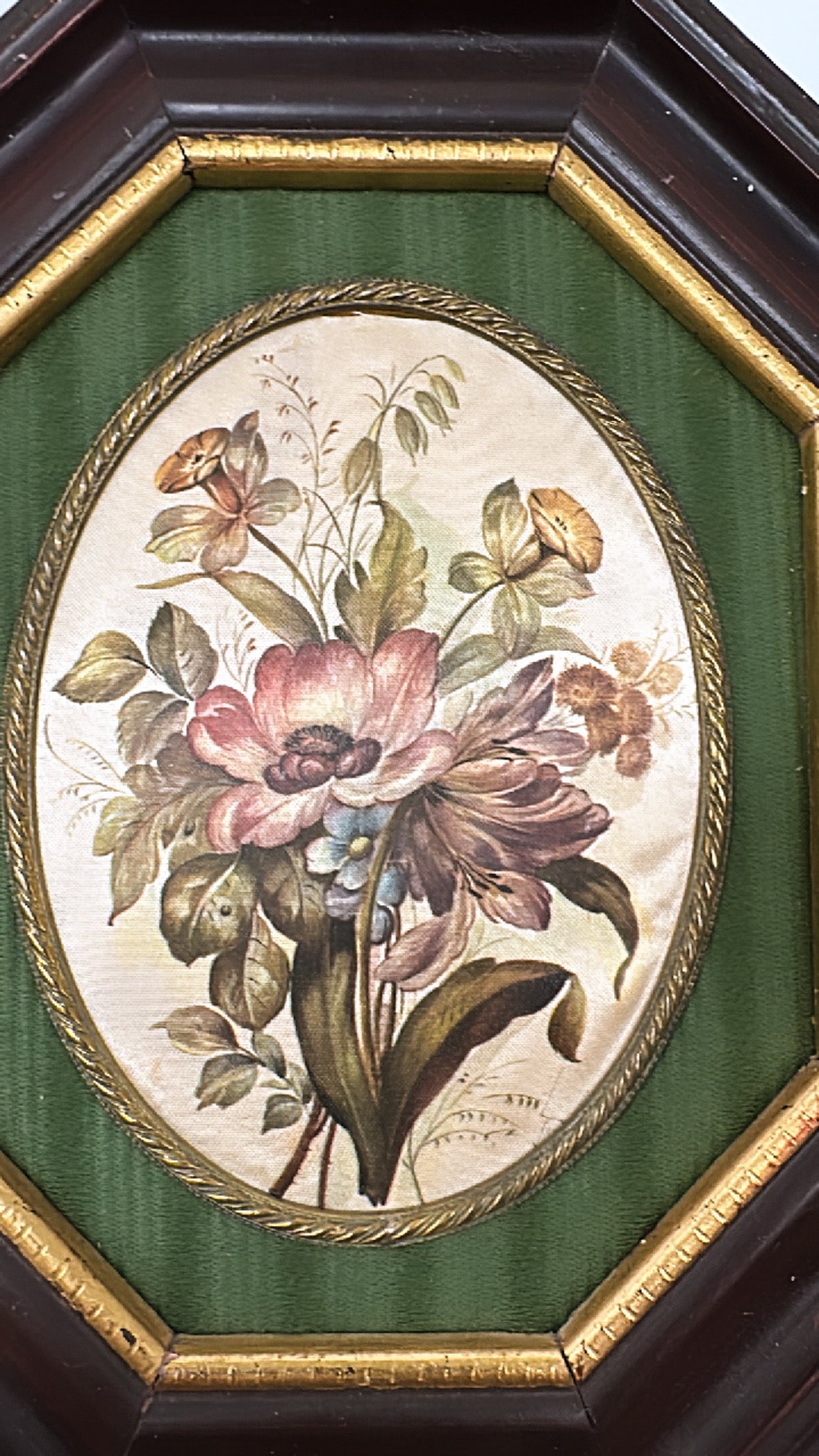 Antique Floral Frame