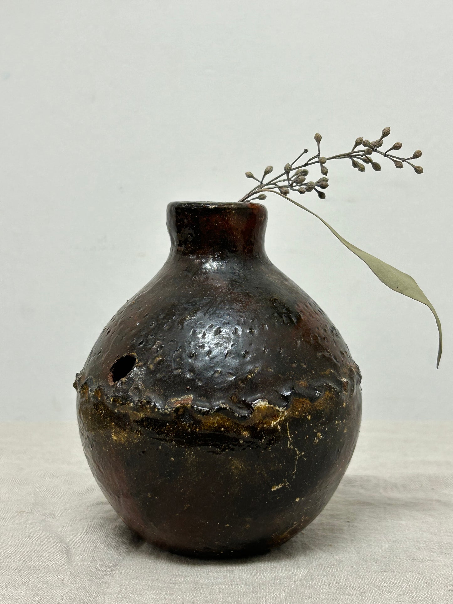 Small Antique Pottery Vase