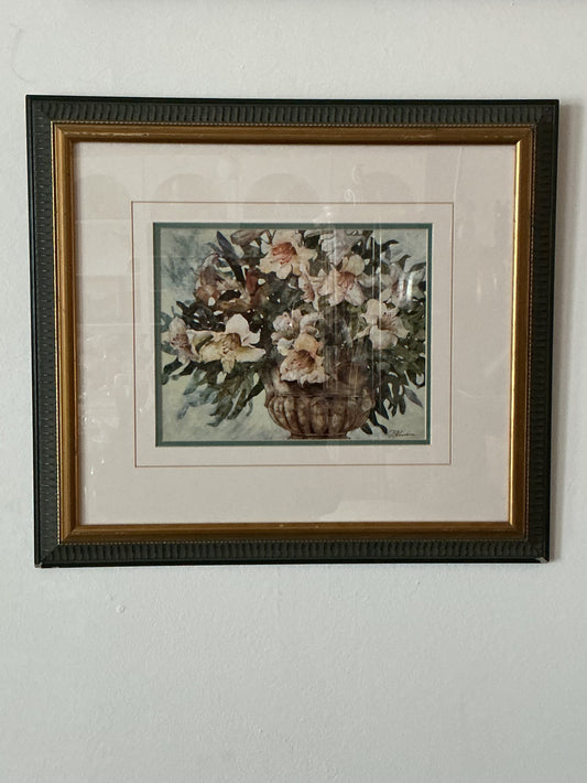 Signed Vintage Watercolour Print