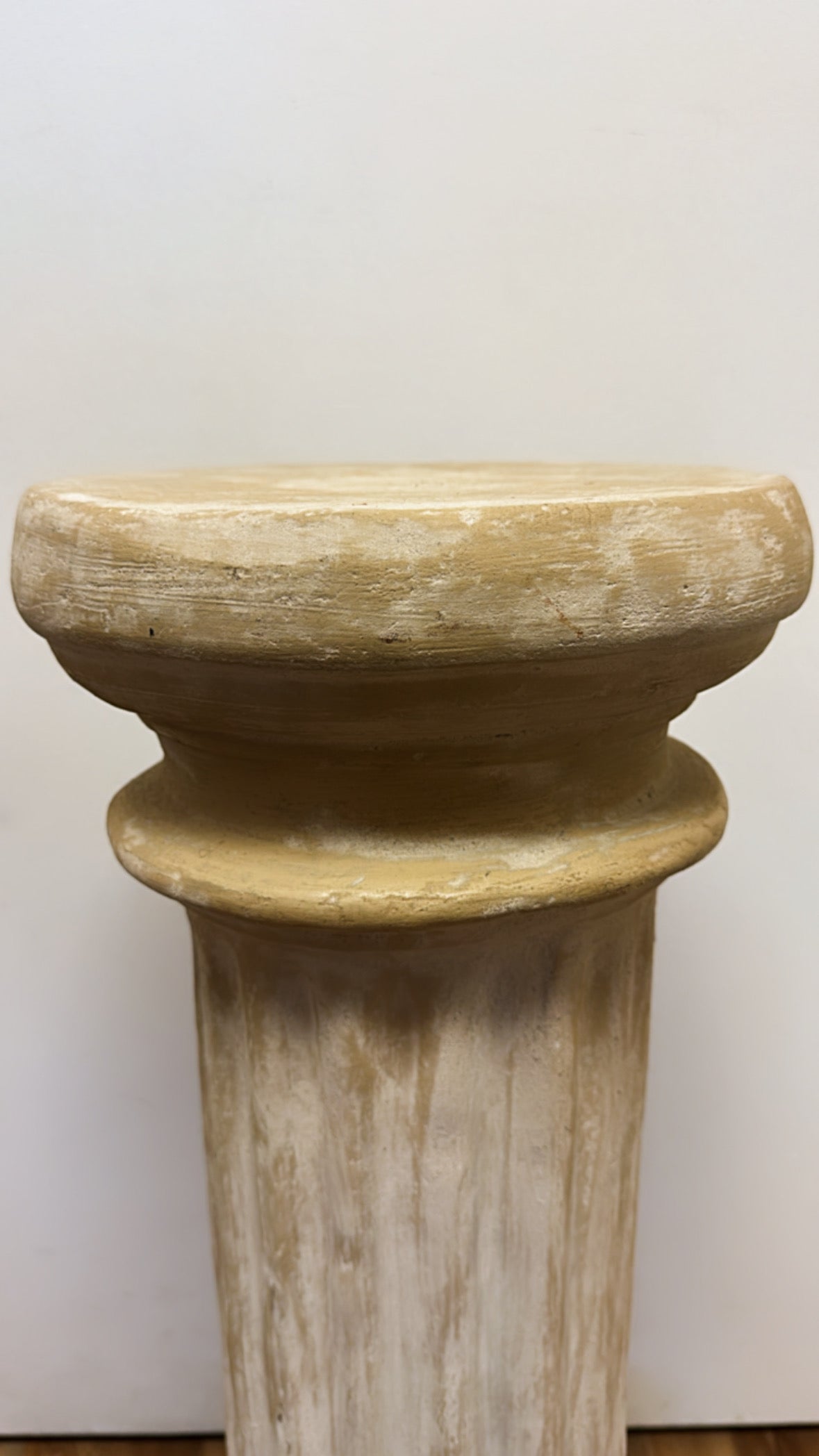 Plaster Roman Plinth