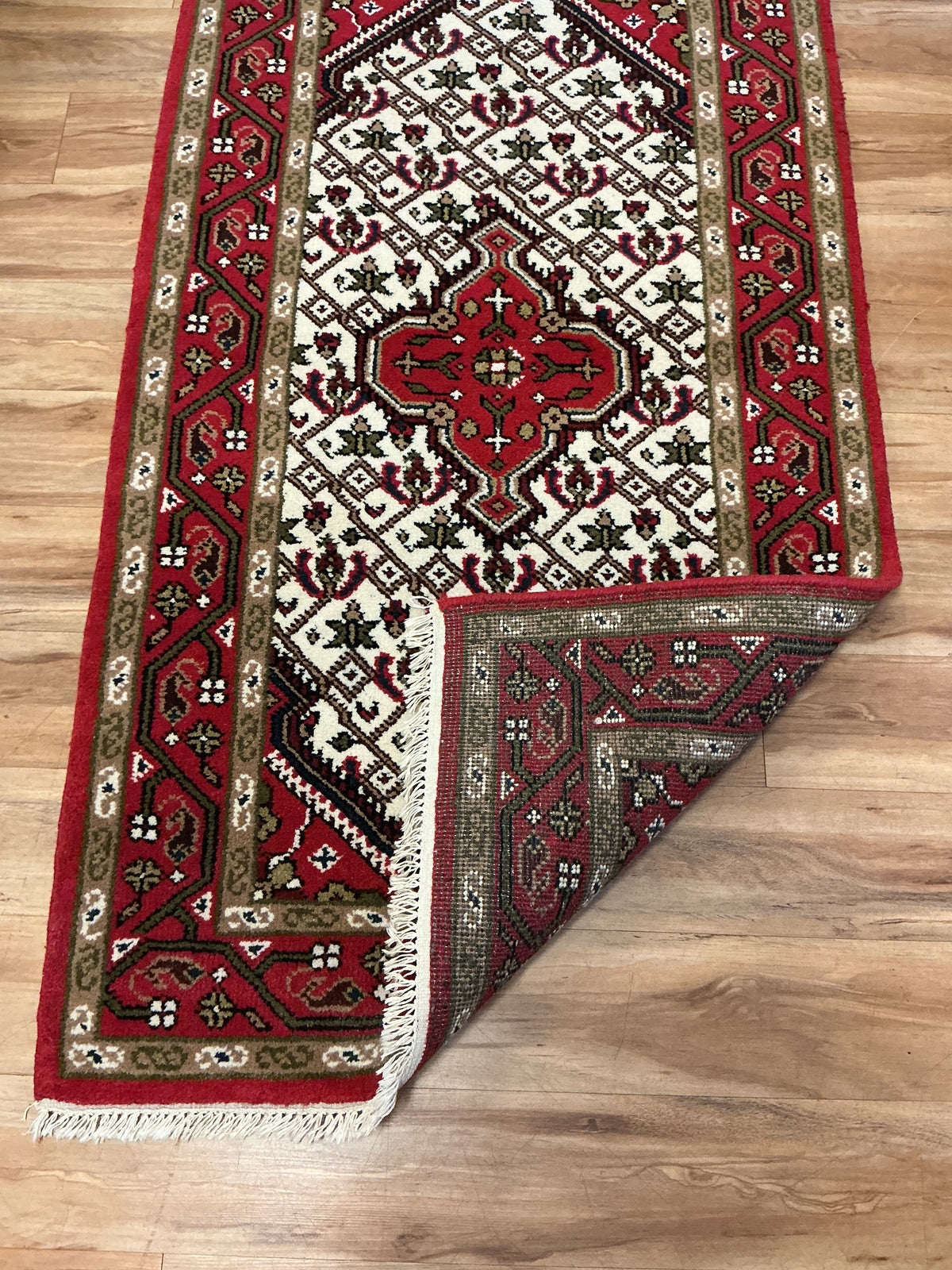 Royal Kazak Tribal Geometric & Floral Motif Handwoven Rug