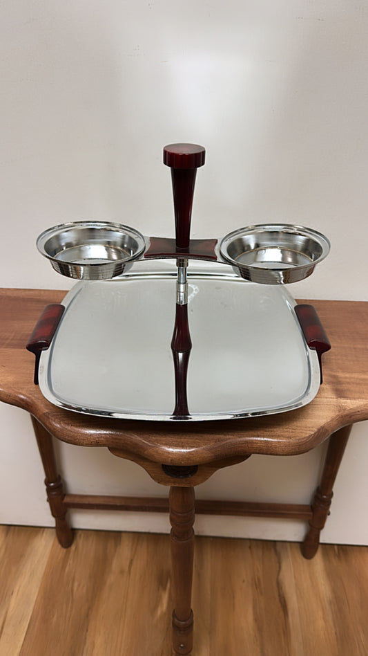 Glo-Hill Dual Serving Tray