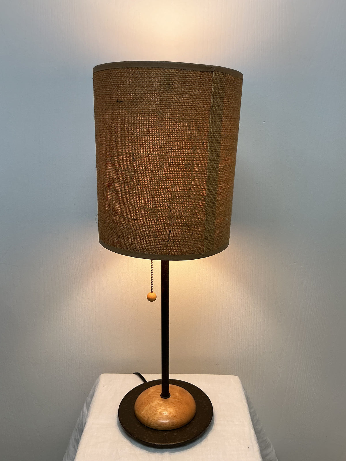 MCM 1950s Sputnik Atomic Table Lamp