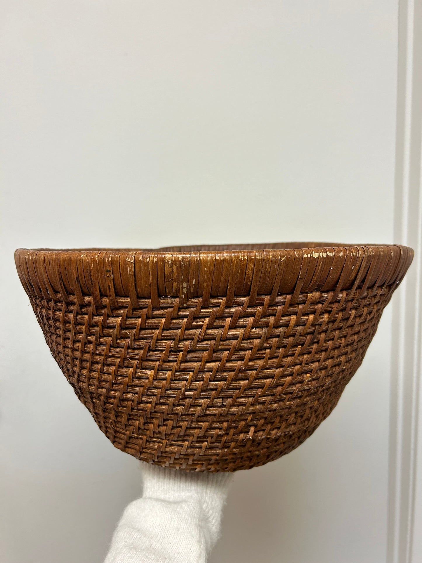 Vintage Brown Woven Baskets