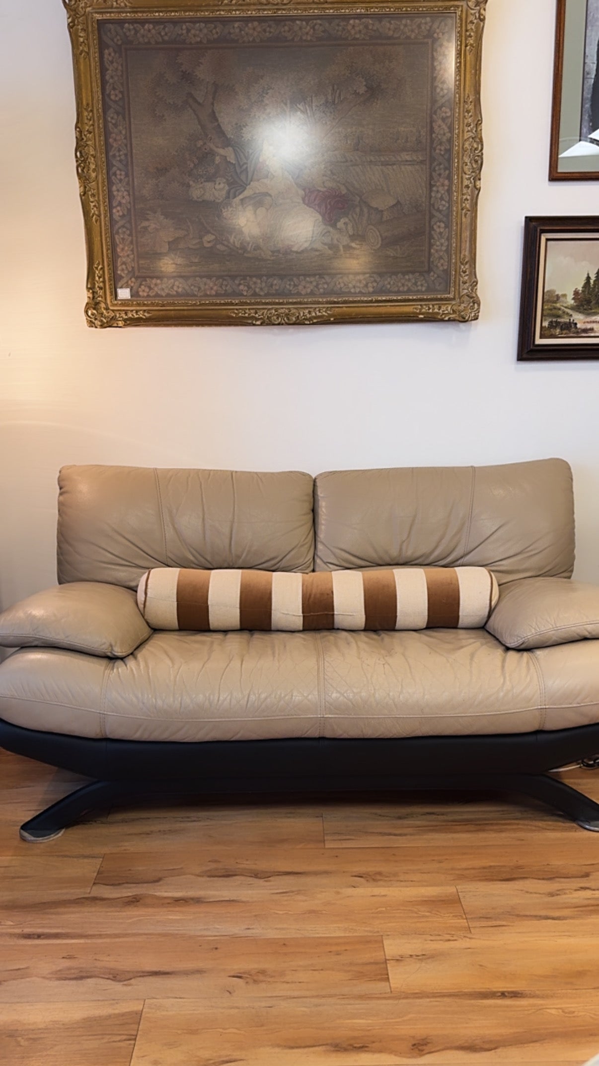 Nicoletti Leather Loveseat