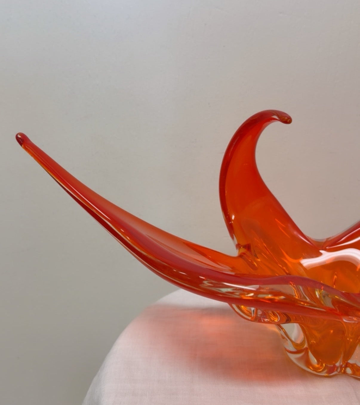 MCM CHALET ART GLASS
SCULPTURAL BOWL
