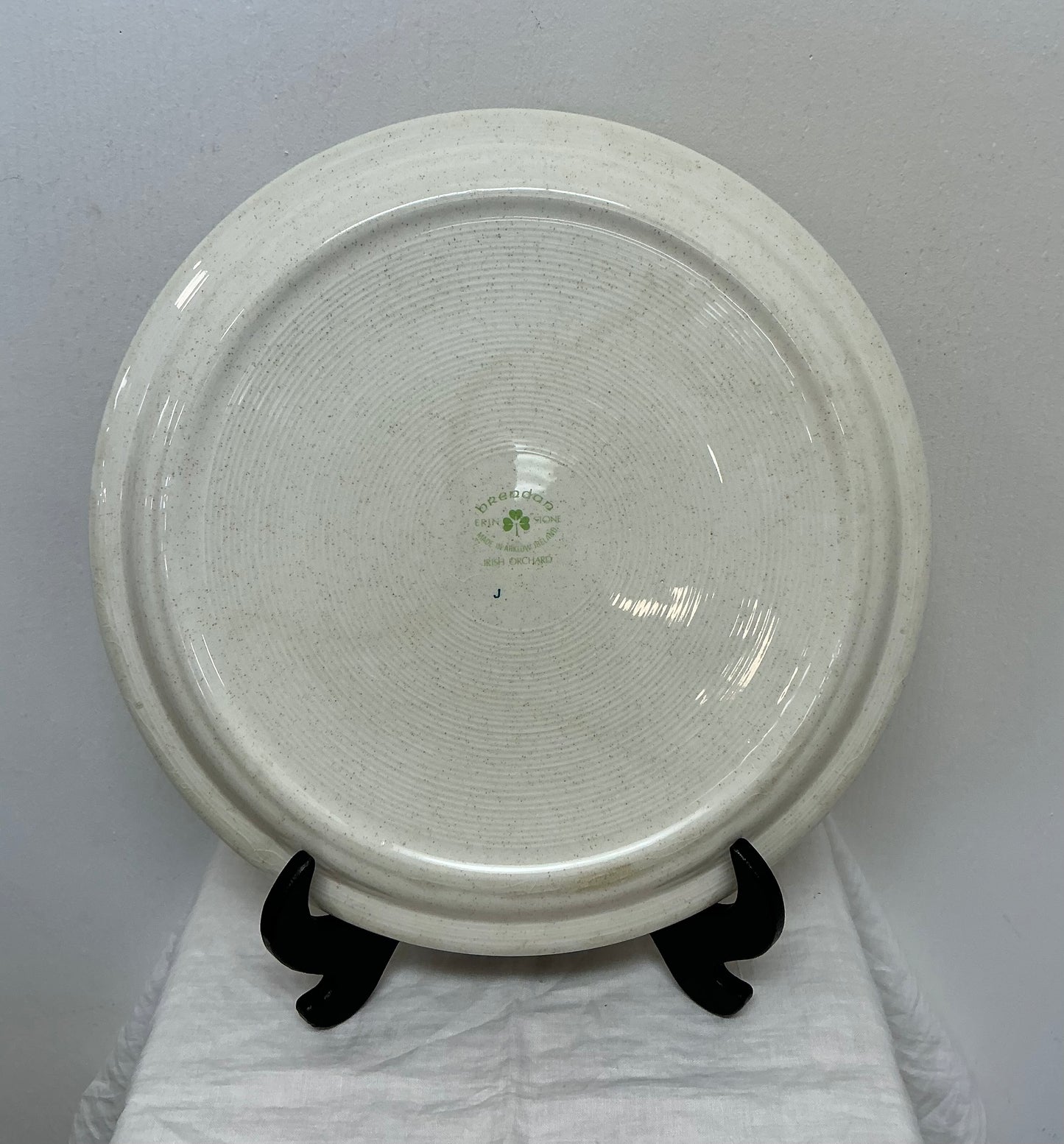 Vintage Brendan Erin Stone Irish Orchard Dinner Plate
