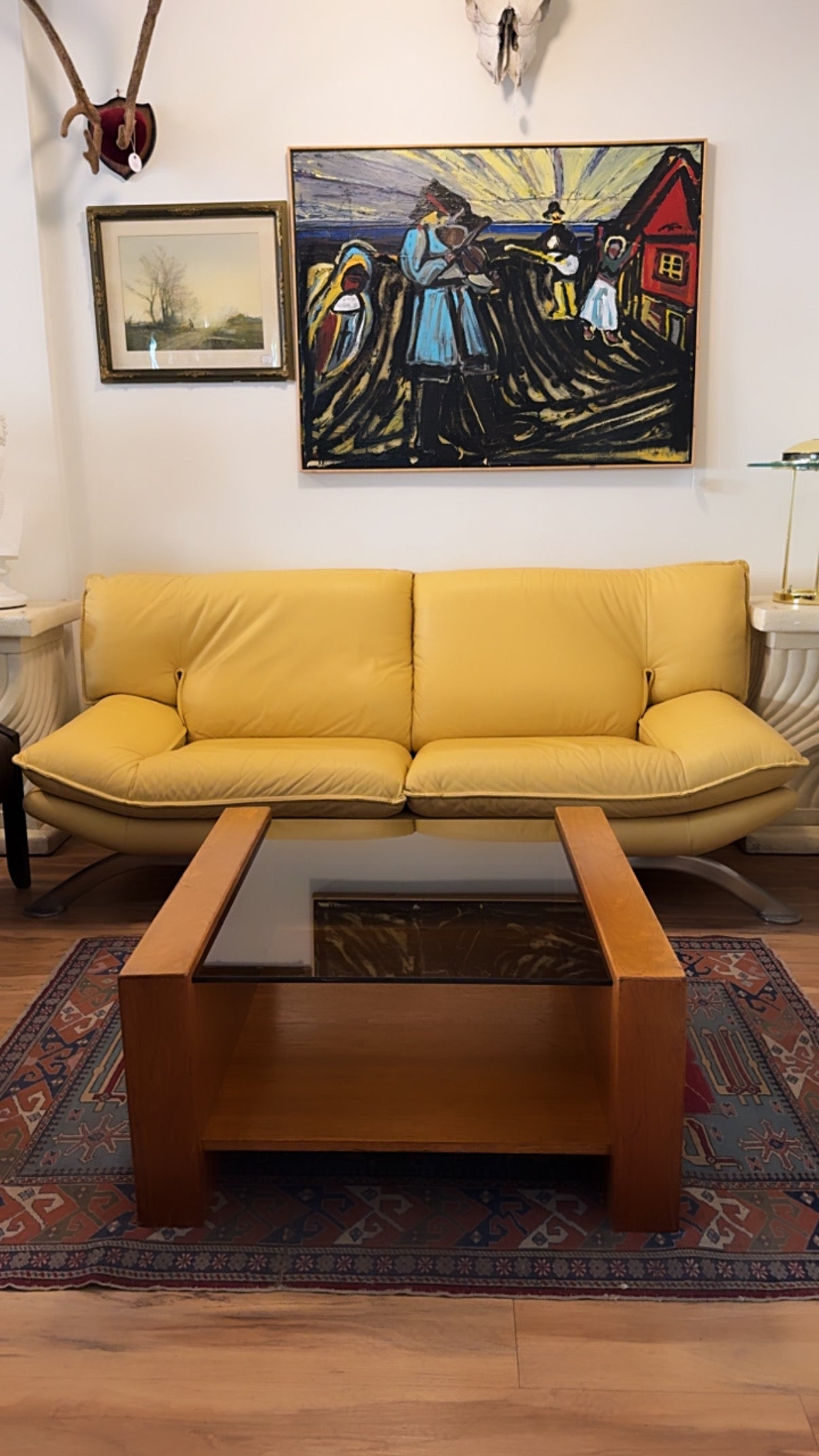 Nicoletti “Loris” Italian Leather Sofa