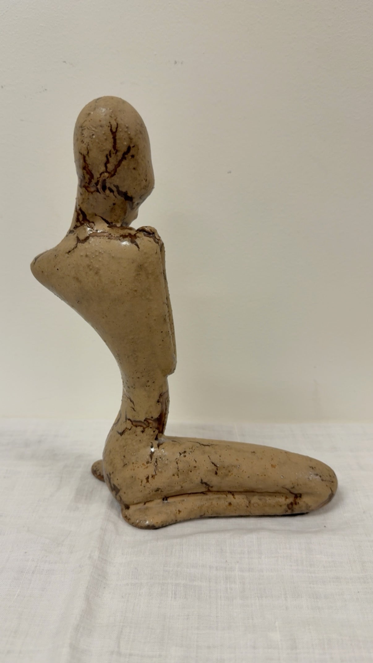 VINTAGE AFRICAN FEMALE SCULPTURE