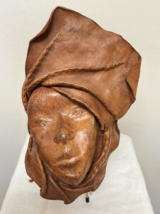 Leather Sculpture Mask
