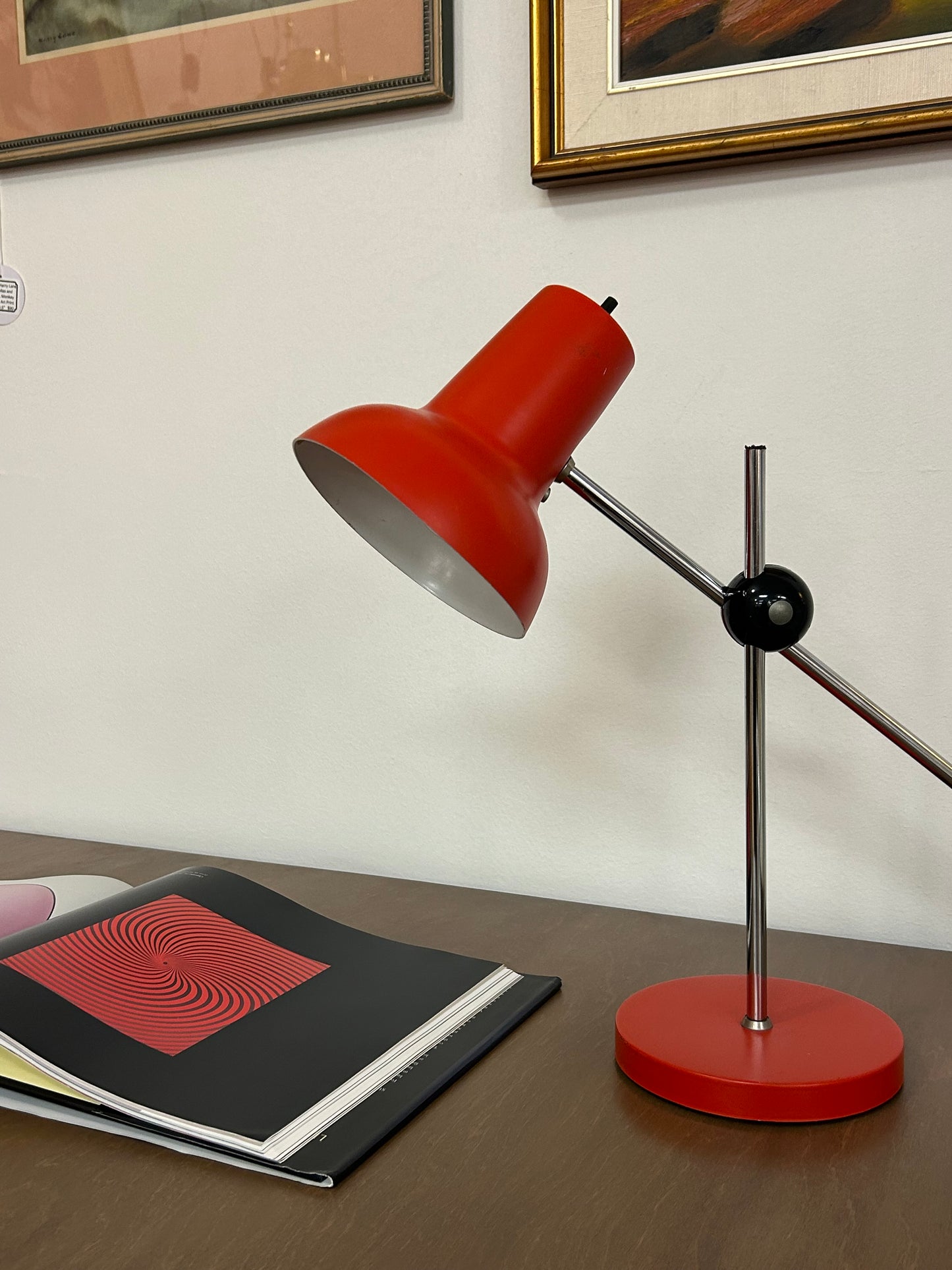 Vintage Metal Desk Lamp