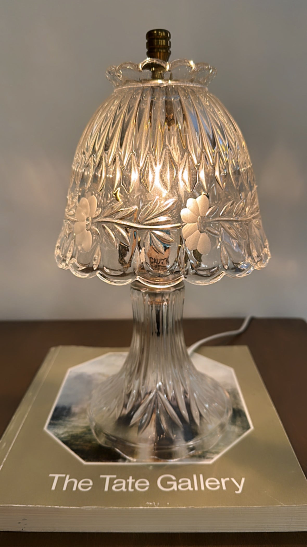 Crystal Vntg Lamp