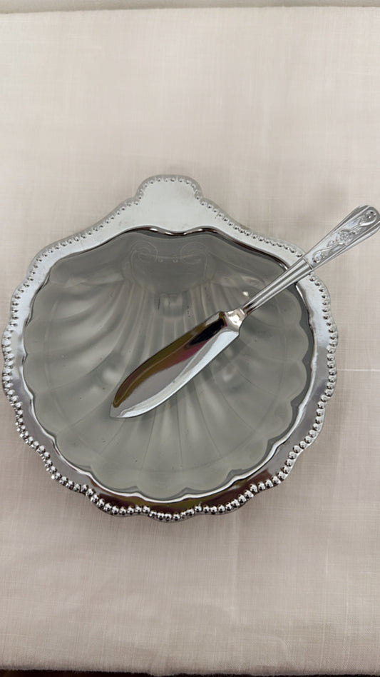 Silver Butter Dish