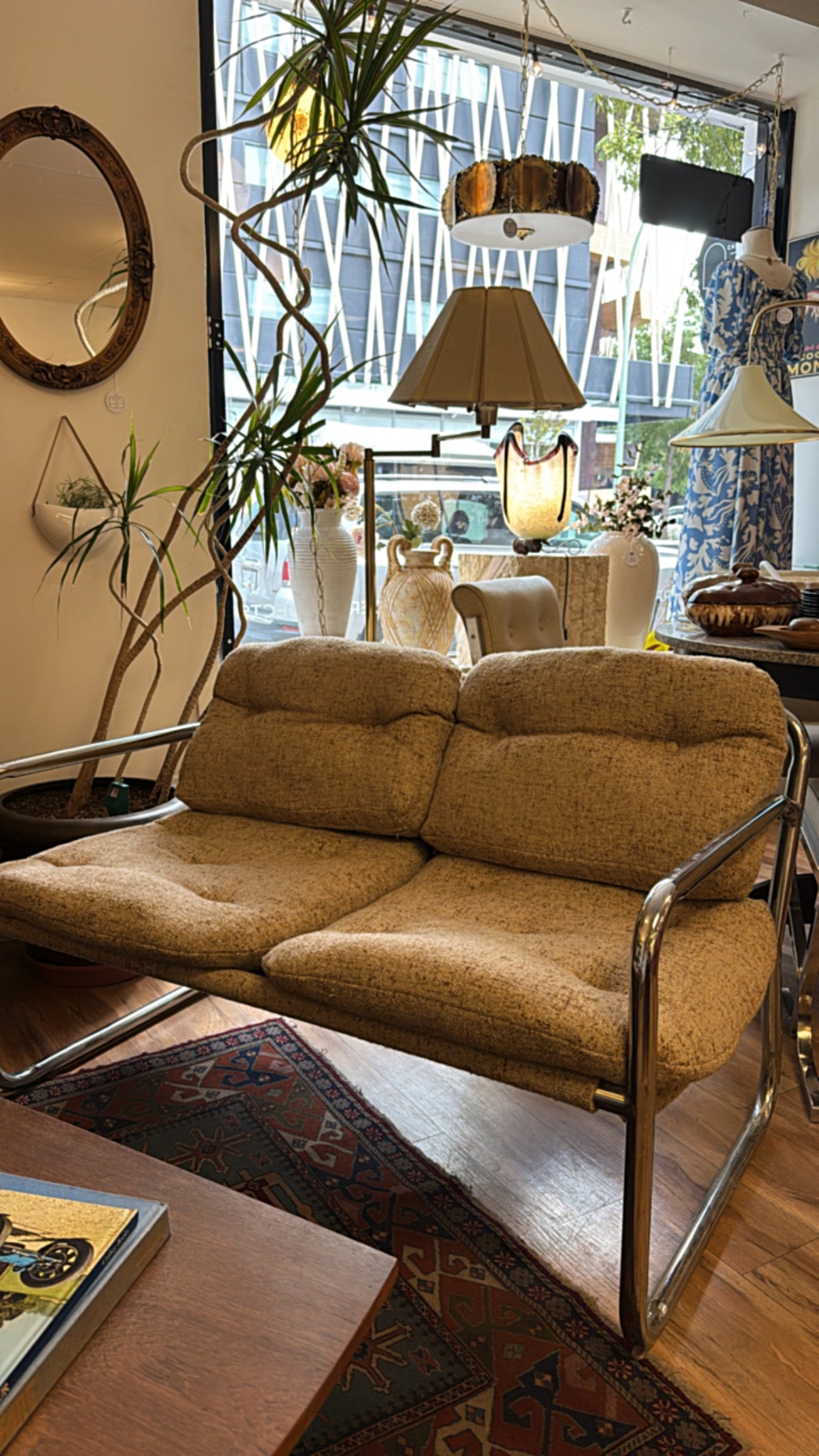 Tubular 70s Loveseat