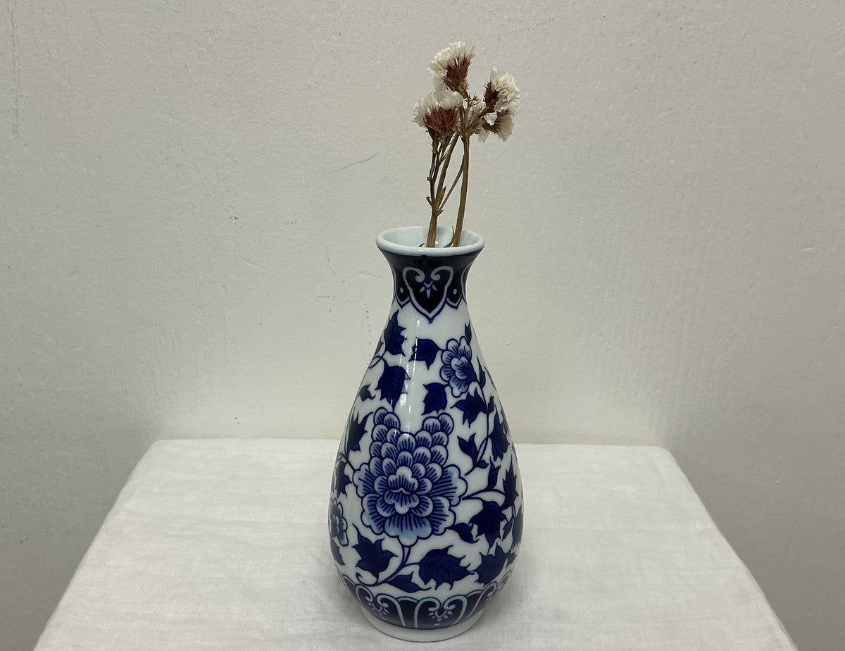 Vintage Floral Porcelain Vases