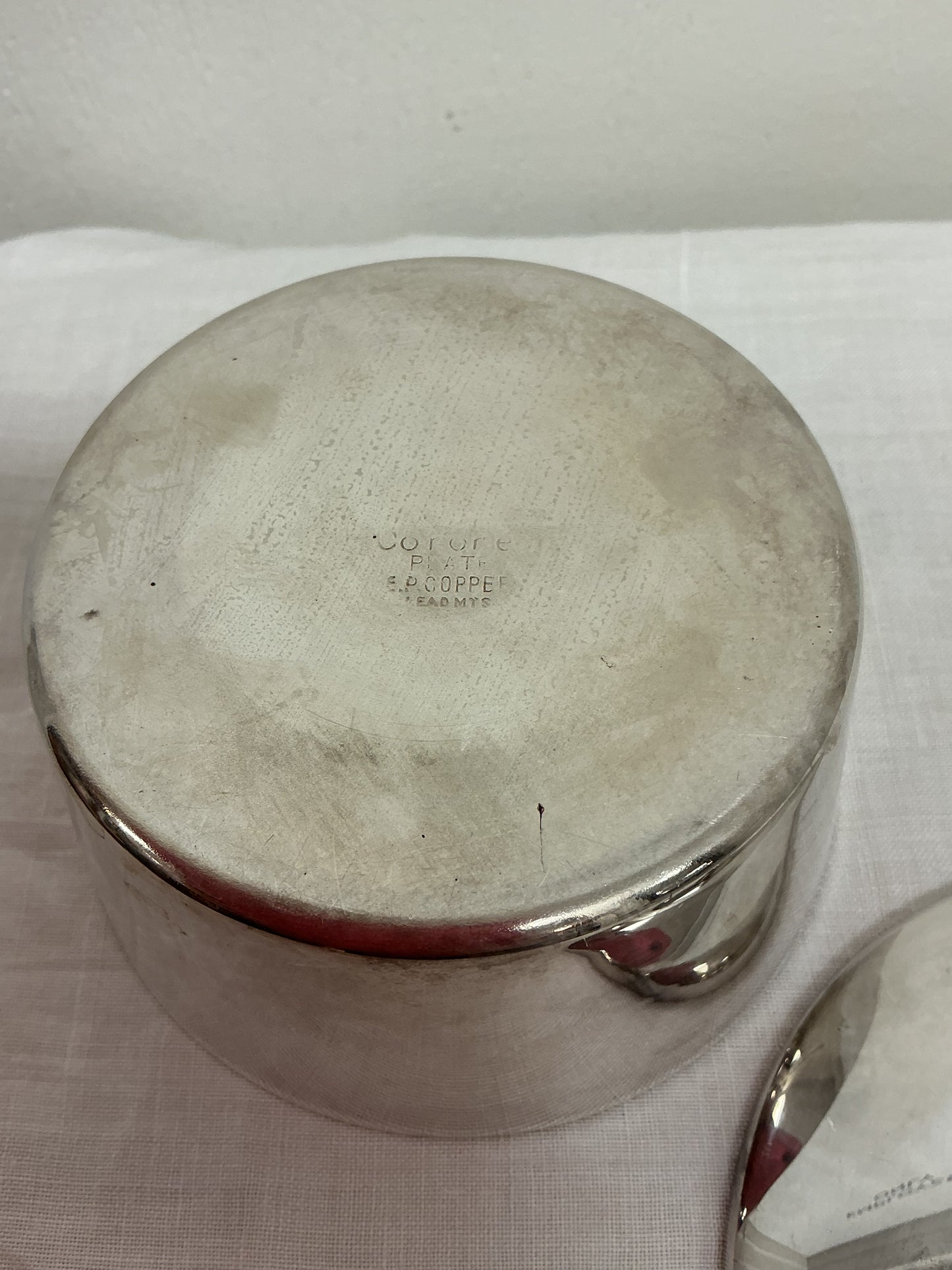 Silver Plated Container