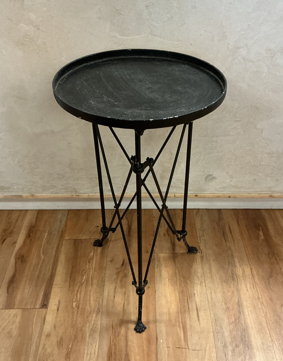 Black Iron Metal Table