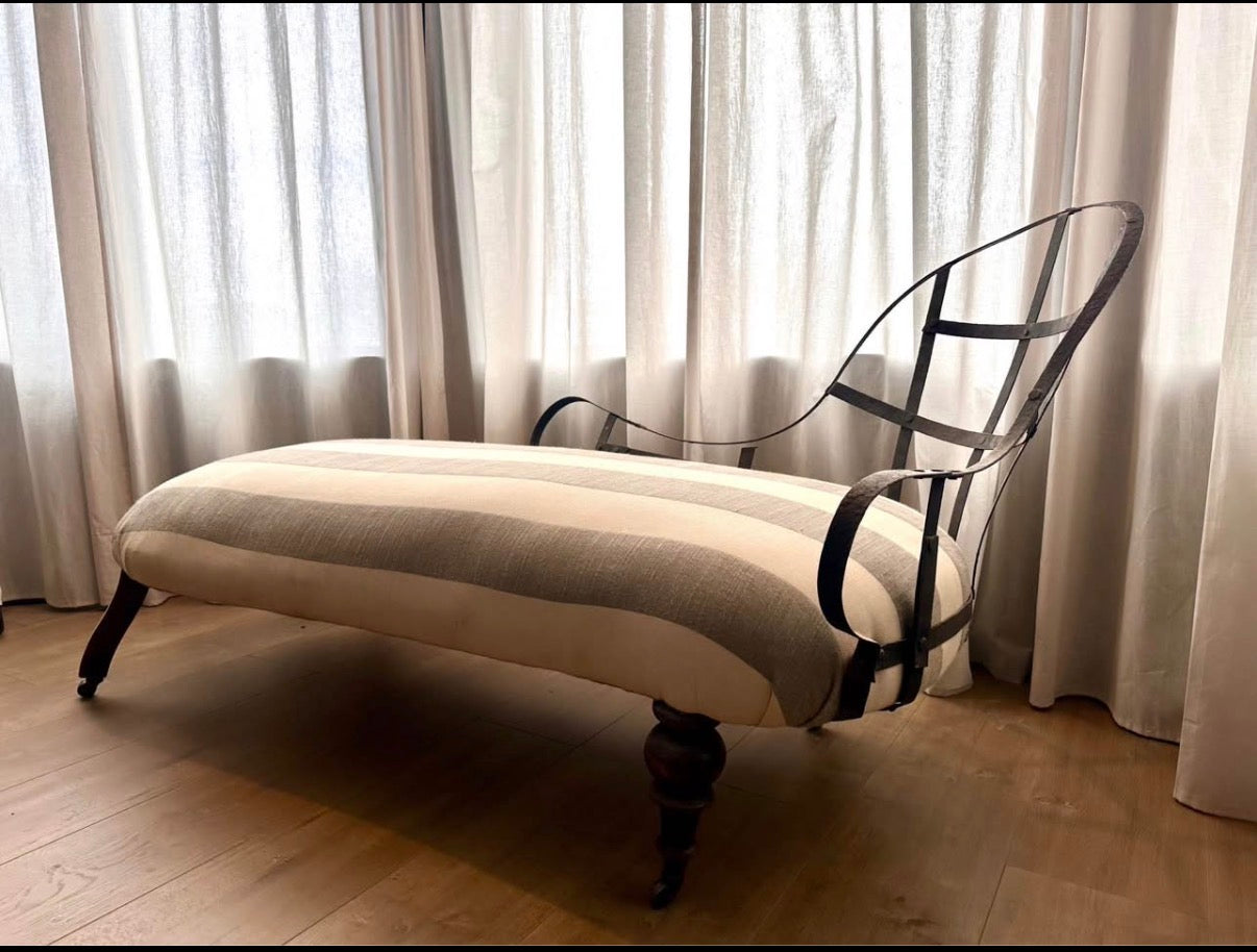 Antique French Chaise Lounge