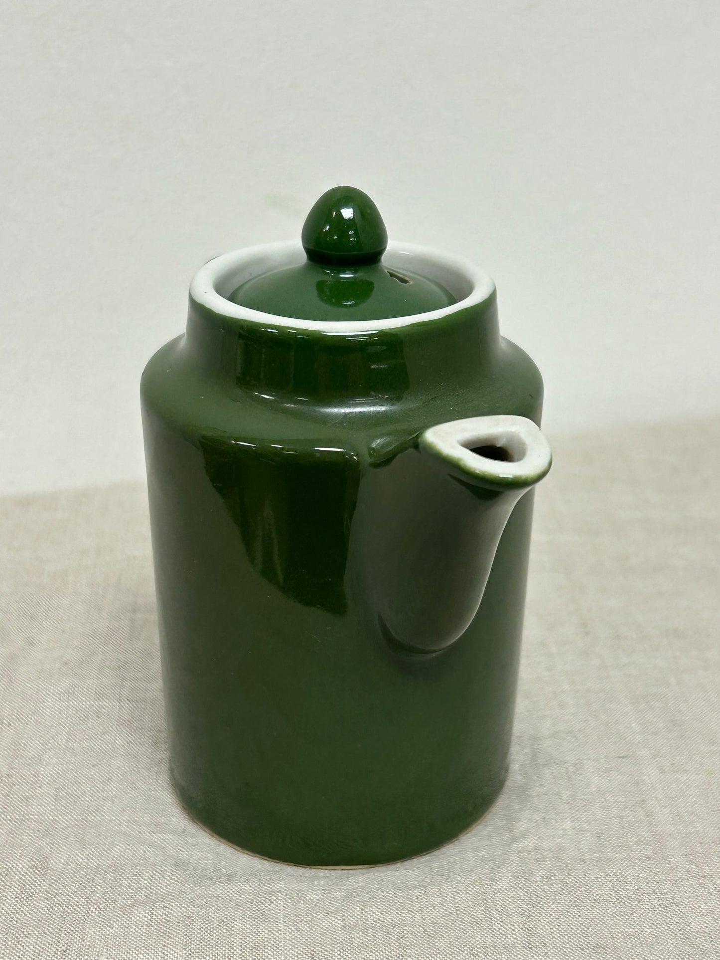 Vintage Green Teapot