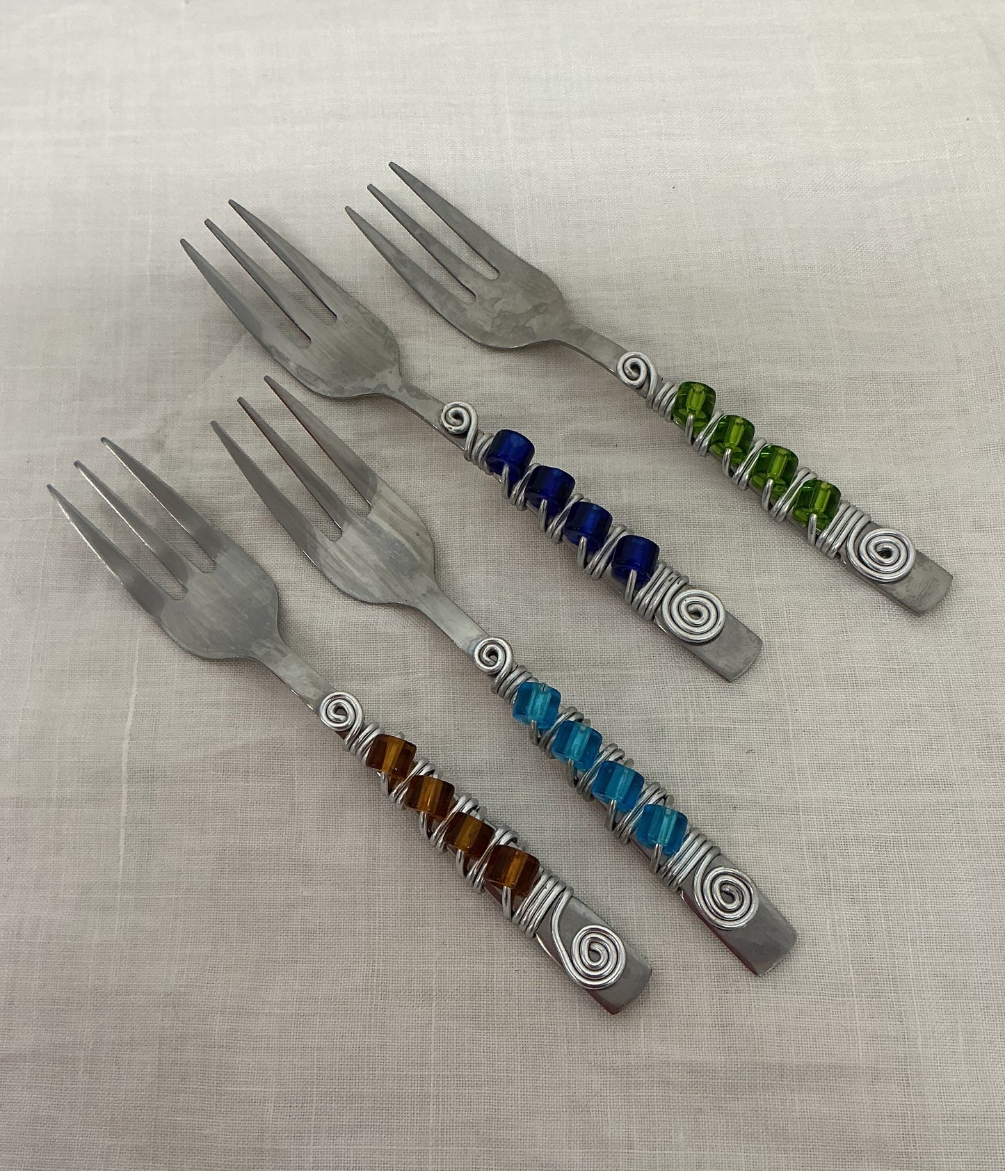 Artisan Spiral Forks