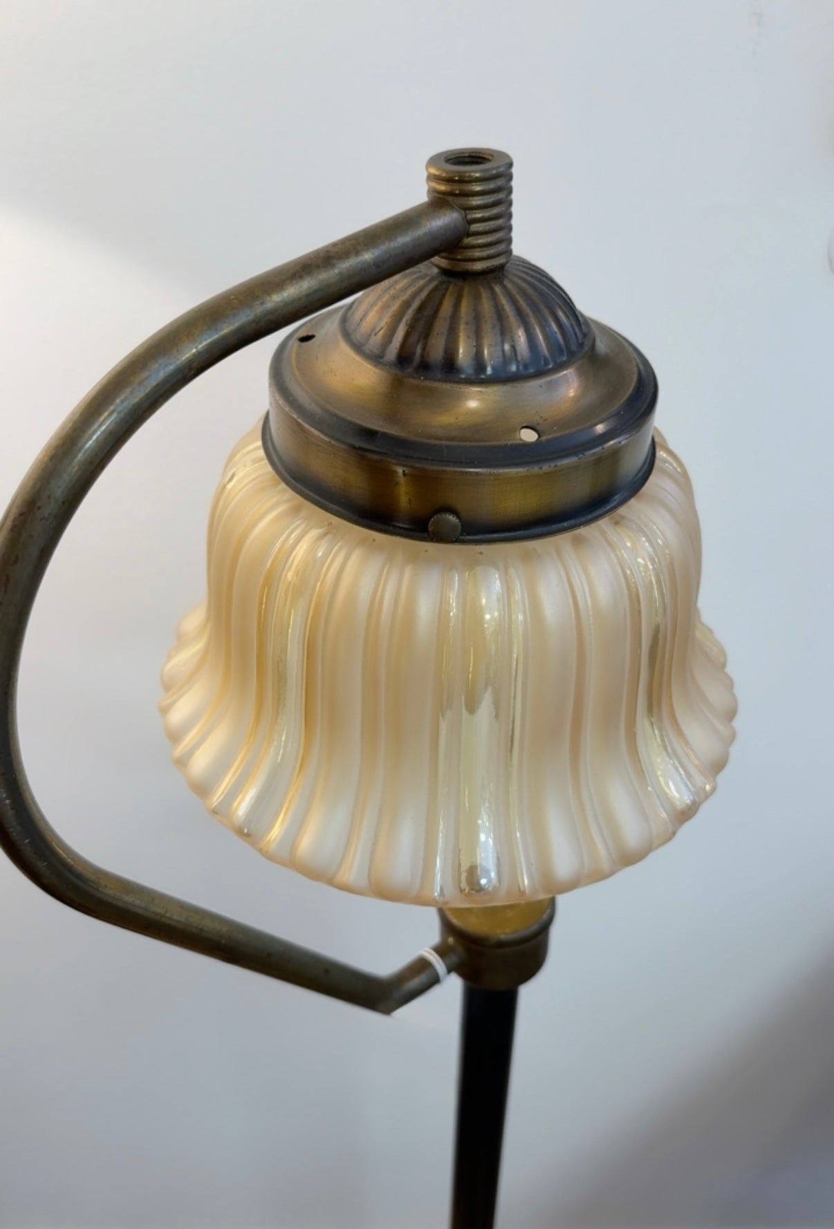RARE CIRCA 1920s ANTIQUE ART DECO FLOOR LAMP
