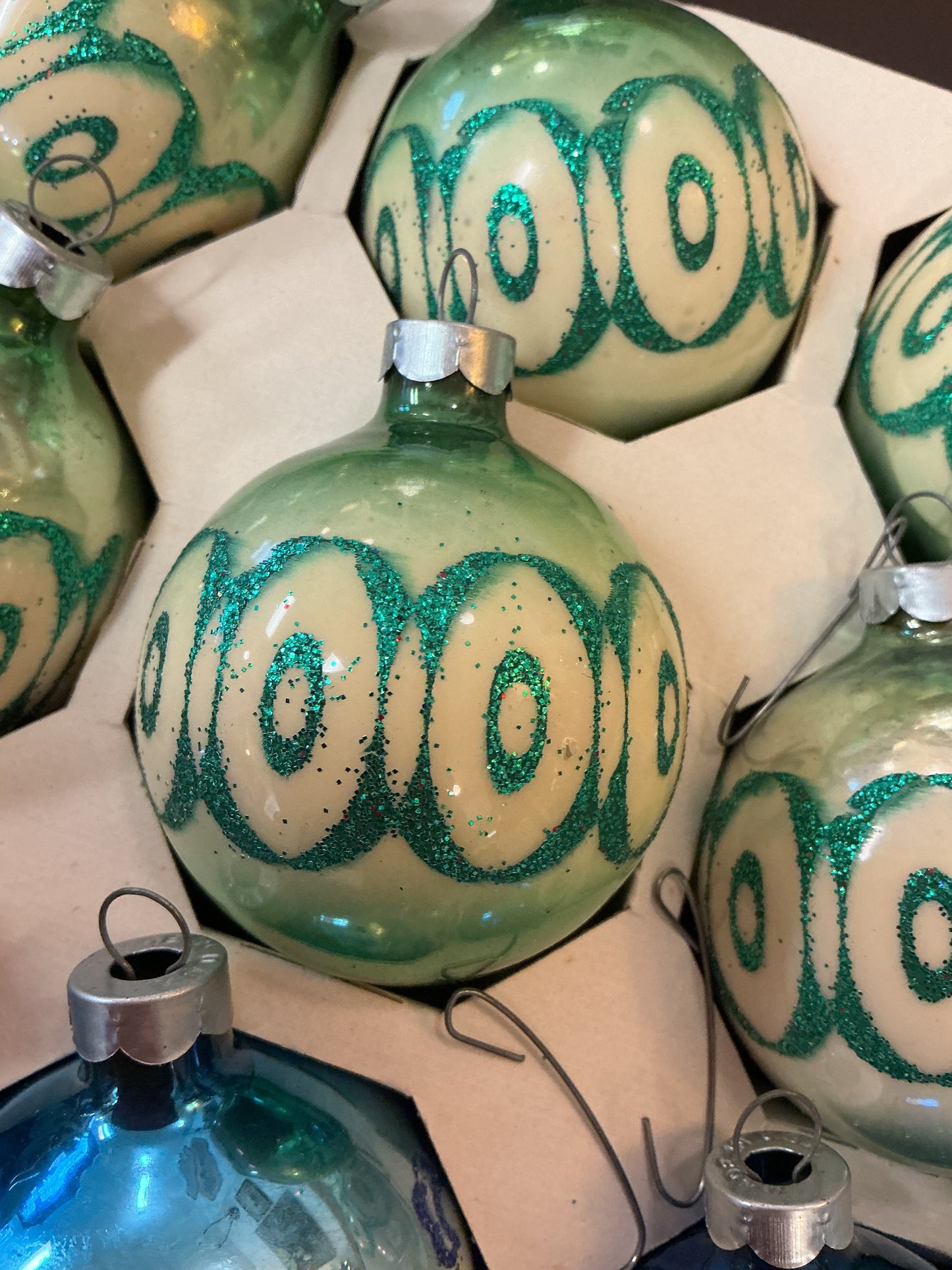 Vintage Glass Ornaments by ALDERBROOK