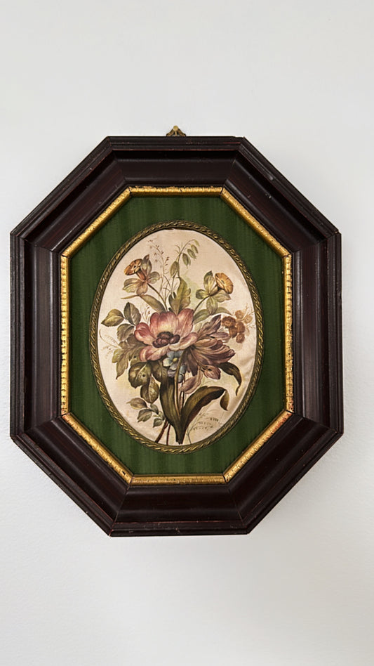 Antique Floral Frame