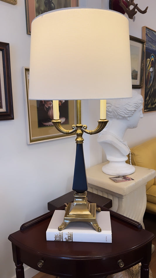 Elegant Stiffel Brass Table Lamp