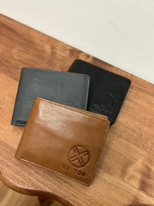 “Be You” Leather Wallets